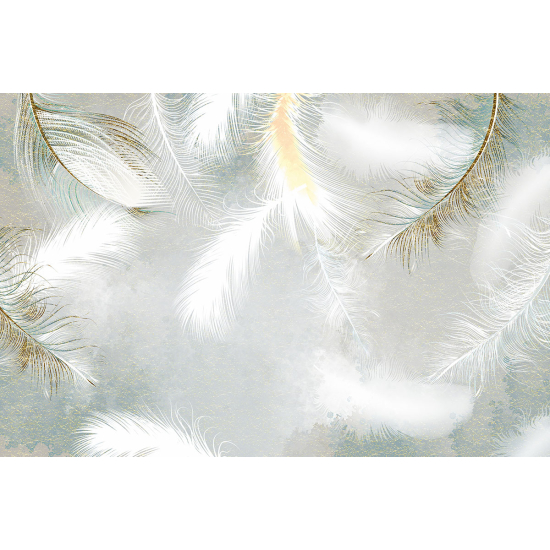 Papier peint panoramique - Plumes