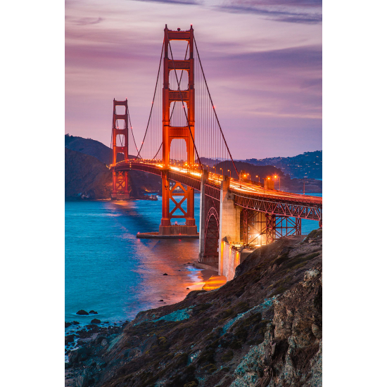 Papier peint panoramique - Pont Golden Gate