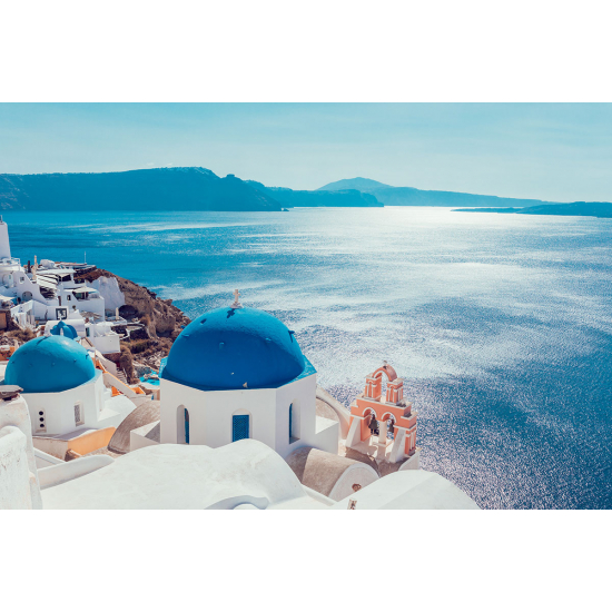 Papier peint panoramique - Santorin Grèce