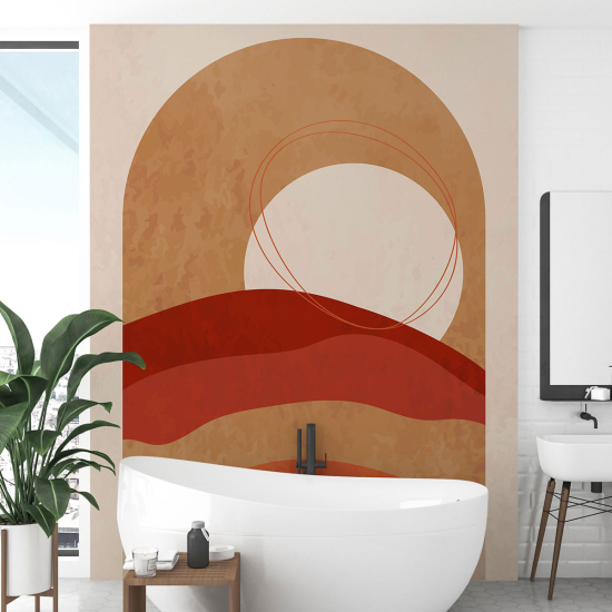 Papier peint panoramique - Soleil Boho
