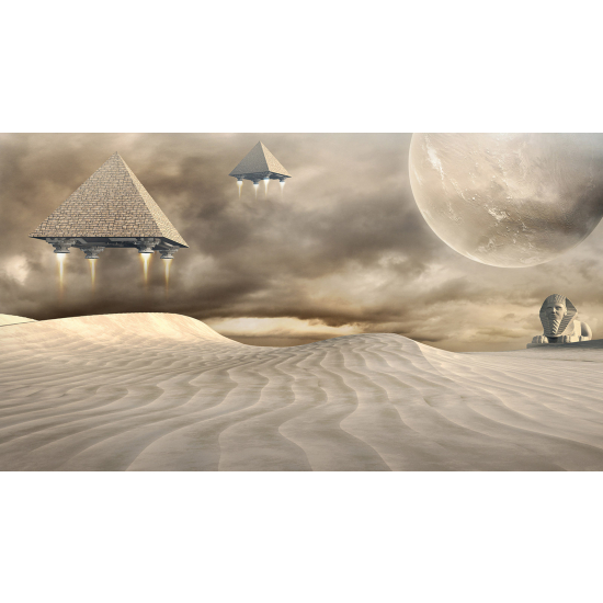 Papier peint panoramique - Sphinx Pyramides