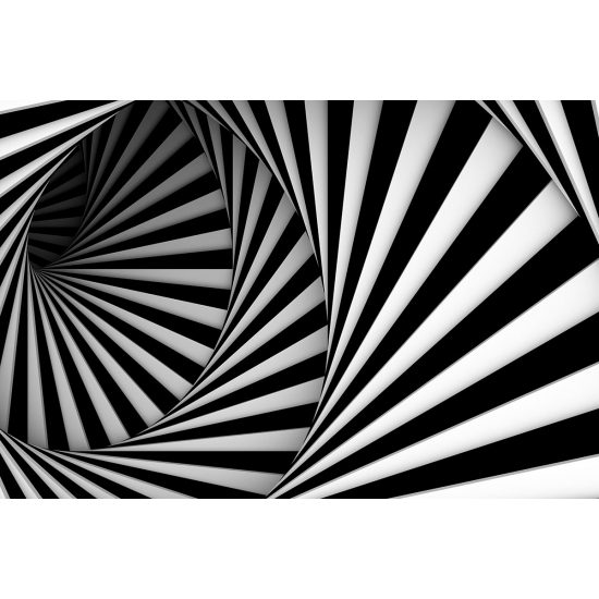 Papier peint panoramique - Spirales Effet 3D