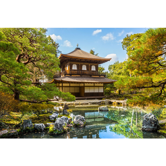 Papier peint panoramique - Temple japonais