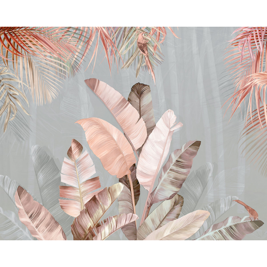 Papier peint panoramique - Tiges tropicales
