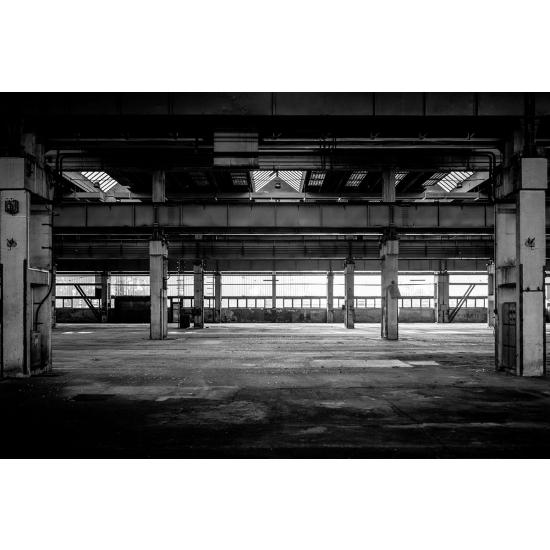 Papier peint panoramique - Usine abandonnée