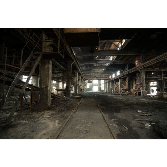 Papier peint panoramique - Usine abandonnée