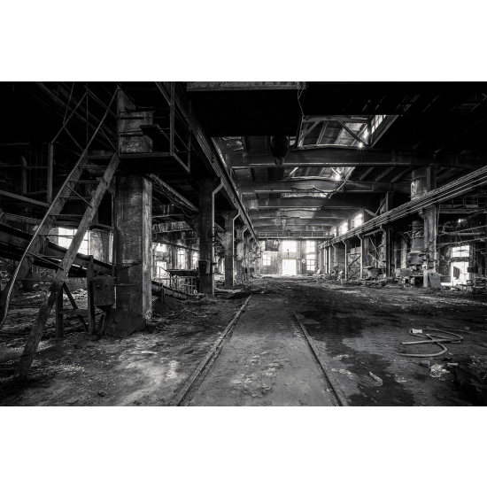 Papier peint panoramique - Usine abandonnée