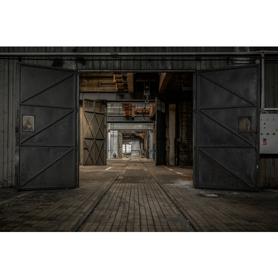 Papier peint panoramique - Usine industriel