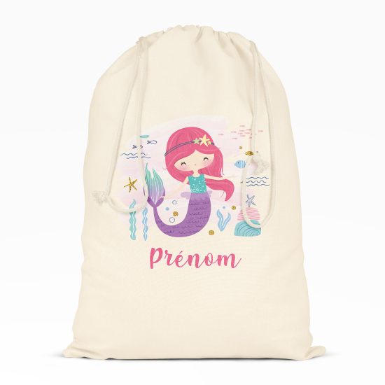 Sac à ficelles - Sirène