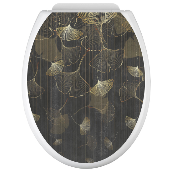 Stickers Abattant WC - Feuilles
