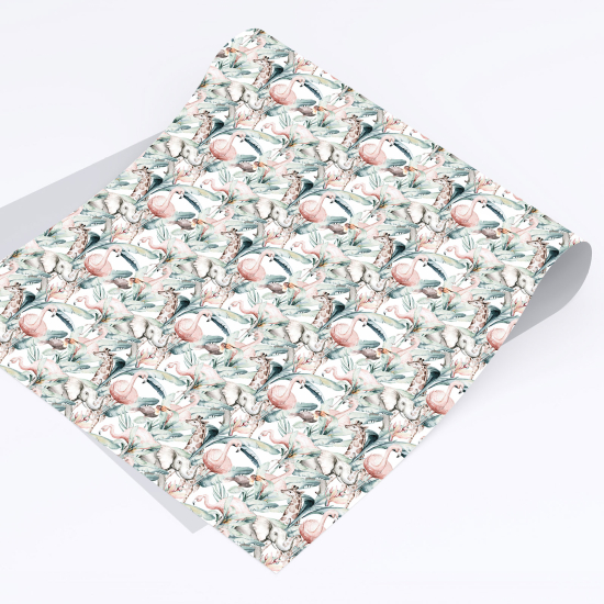 Stickers Adhésif pour relooking - Flamants roses