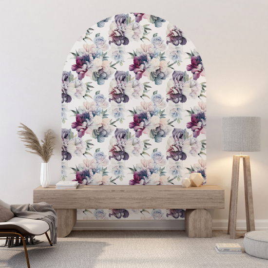 Stickers Arche - Motif floral