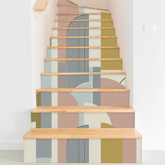 Stickers contremarches escalier - Design