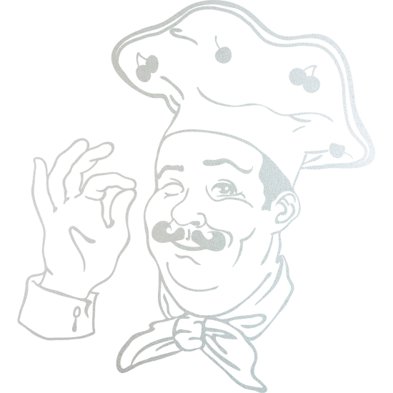 Stickers Dépoli - Chef Cuisine