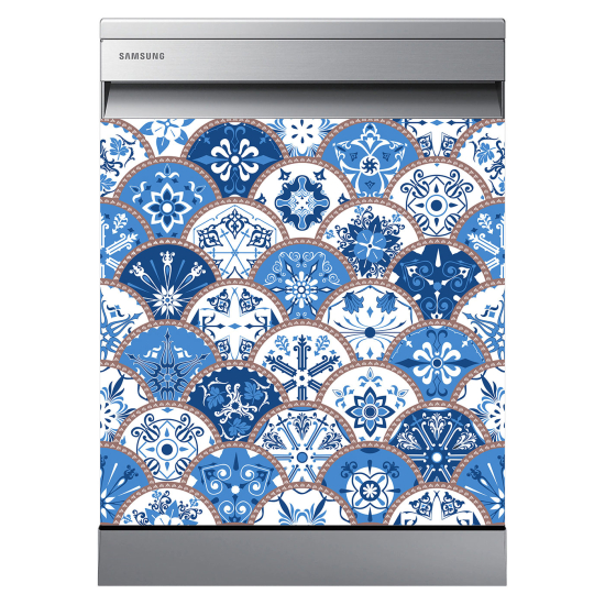 Stickers Lave vaisselle - Carreaux de ciment