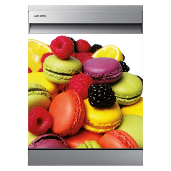 Stickers Lave vaisselle - Macarons