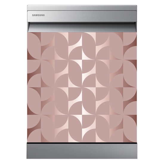 Stickers Lave vaisselle - Motif géométrique