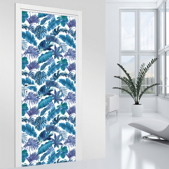 Stickers pour porte - Feuilles