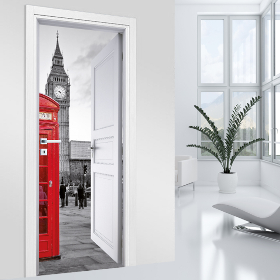 Stickers pour porte - Londres
