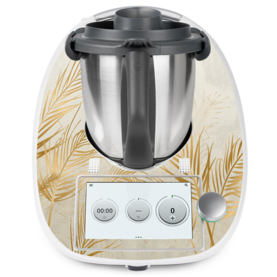 Stickers Thermomix TM6 - Feuilles