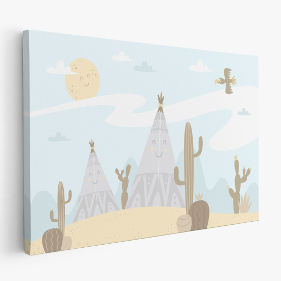 Tableau toile Enfants - Tipis
