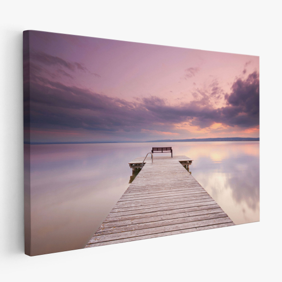 Tableau toile - Ponton