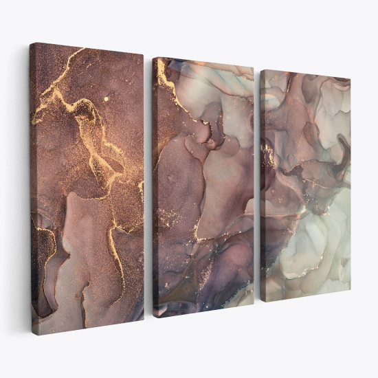 Tableau triptyque - Abstrait