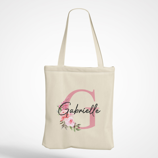 Tote Bag Monogramme - Lettre G