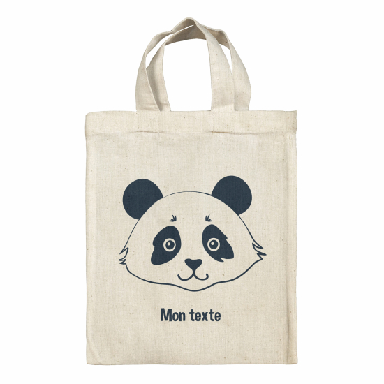 Tote bag personnalisé - Panda