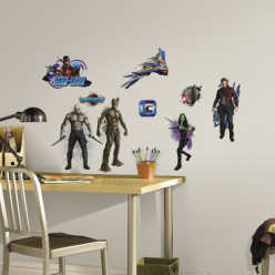 18 Stickers Les Gardiens de la Galaxie Marvel