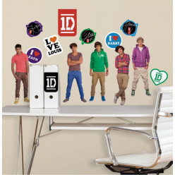 27 Stickers repositionnable One Direction