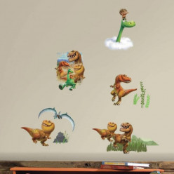 32 Stickers personnages Le Voyage d'Arlo Disney