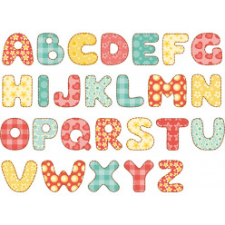 kit Stickers alphabet