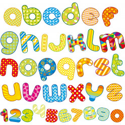 kit Stickers alphabet et chiffres