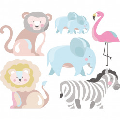 Kit Stickers animaux
