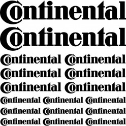 Kit stickers continental