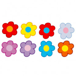 kit Stickers Fleurs