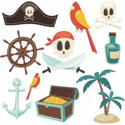 Kit stickers pirates