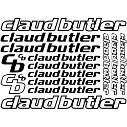 Kit stickers vélo claud butler bikes