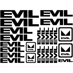 Kit stickers vélo evil bikes