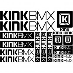 Kit stickers vélo kink bmx