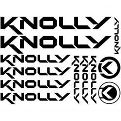 Kit stickers vélo knolly bikes