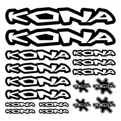 Kit stickers vélo kona bikes