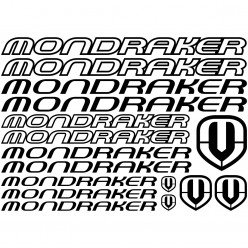 Kit stickers vélo mondraker bikes