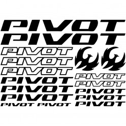 Kit stickers vélo pivot bikes