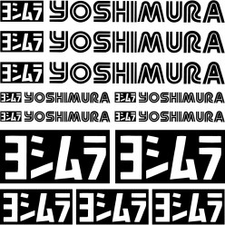 Kit stickers yoshimura