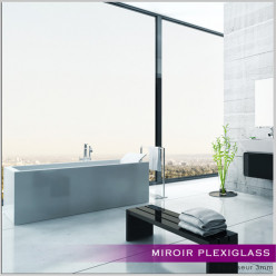 Miroir Plexiglass Acrylique - Carré Maxi