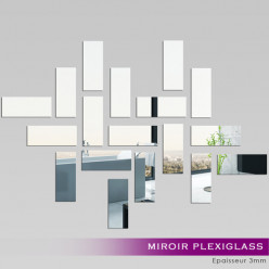 Miroir Plexiglass Acrylique - Rectanges