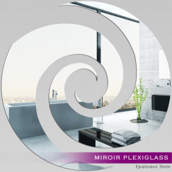 Miroir Plexiglass Acrylique - Spirale 9