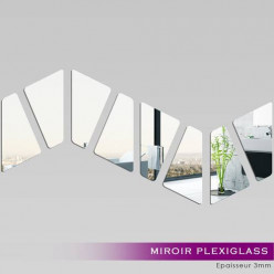 Miroir Plexiglass Acrylique - Vague